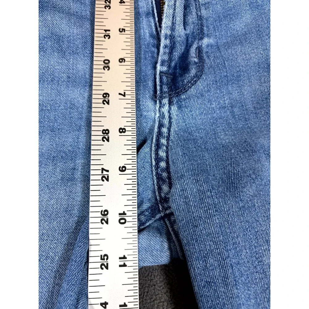 Old Navy Jeans Women's 6 Blue Denim Ultra High Rise Skinny Leg Grunge Streetwear
